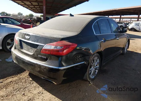 2013 Hyundai Genesis 3.8 z USA, uszkodzony, nr VIN KMHGC4DD0DU240718